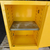 Sandusky Flammable Liqiud Storage Cabinet 12-Gallon 35" x 18" x 23" Yellow