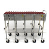 NestaFlex 226 Flexible Skatewheel 18"W Gravity Conveyor 51"-201"