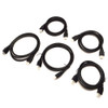 Black 5ft HDMI High-Speed Video Cable (5)