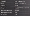 SilverStone SST-AEROSLOTS Vented Expansion Slot Covers 4-Packs (50)