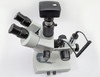 AmScope SM-2T Trinocular Stereo Zoom Microscope 5.1MP Camera/Lights/Pillar Stand