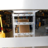 Global Industrial 36" x 24" Wide Wire Reel Mount Rack 7-Level w/ 5 Axles