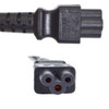 Infinite Cables PWC-177-2M Power Cable BS1363 UK Plug to IEC C5 Cloverleaf