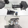 AmScope ME580 Trinocular Compound Microscope 500X Dual-Light w/ 5.1MP USB Camera