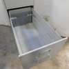 HON Vertical Filing Cabinet 4-Drawer 15" W x 26.5" D x 52" H Grey