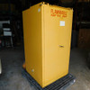 Flammable Liquid Storage Cabinet 60-Gallon Self-Closing Doors 34" x 34" x 65"