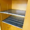 Flammable Liquid Storage Cabinet 60-Gallon Self-Closing Doors 34" x 34" x 65"