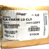 Flexaust FLX-THANE LD CLR 10" Inch 25' Feet Hose/Duct Tube Clear