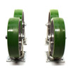 Albion PD0820019 Aluminum Swivel Casters 8"x2" Polyurethane (4)