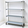 Metro MetroMax 4-Shelf Cart 24x60 & 18x60 i Shelves Top-Track Overhead (7)