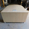 Meeting Table Peninsula Desk With Shelf & Power Port 48" W x 5.5" L