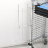 Nexel Side Load 19-Tray Wire Cart Mobile ESD Assembly 30"x 18"x 40" w/ Stop Kit