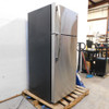 GE 17.5 Cu Ft Top Freezer Refrigerator Stainless Steel 28" Fridge GTS18GSHNRSS