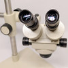 Jenco 45X Stereo Zoom Microscope w/Boom Stand/Dolan-Jenner Fiber Optic Light