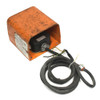 Linemaster Clipper 632-S Foot Switch w/ 522-B14 Orange Full Guard Cut Cord