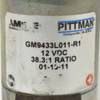 Ametek Pittman GM9433L011-R1 12V DC Gear Motor Brushed Gearmotor 38.3:1 GM9433