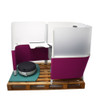 Steelcase Brody Privacy Lounge Chair Cubicle Work Study Pod Desk & Foot Rest