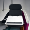 Steelcase Brody Privacy Lounge Chair Cubicle Work Study Pod Desk & Foot Rest
