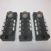 Lot of 3 Murr Elektronik #3827762 M8 24 VDC/12A 8-Port Distribution Box (s)