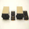 2 Omron K2CU-P0.5A-B 110/220 VAC 5A Heater Fault Detectors w/ Sockets