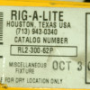 Rig-A-Lite RL2-300-62P Flexible 62" Dual Arm 300W Loading Dock Light Fixture