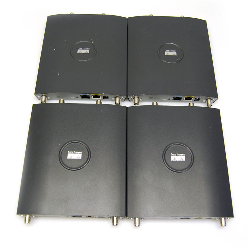 Lot of 4 Cisco Wireless Access Point AIR-LAP1242AG-A-K9 Aironet