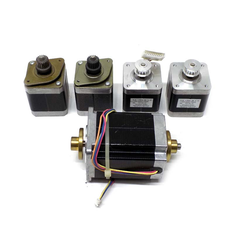 Lot of 5) Minebea Hybrid Stepping Motor 17PM-K442-P6US, K403-G1VS