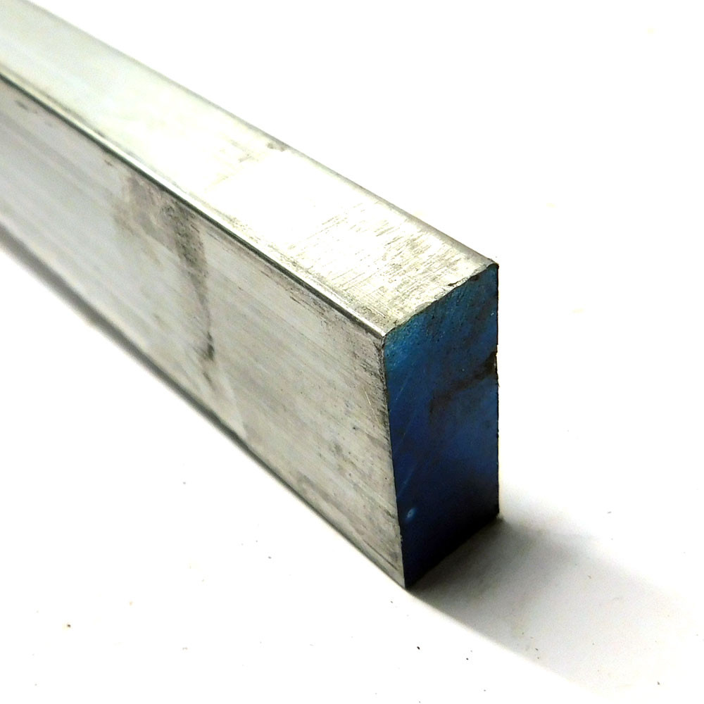 2 Pieces 1-1/4" X 1-1/4" X 6" 6061 Aluminum Square Bar – Made In USA Mill Stock