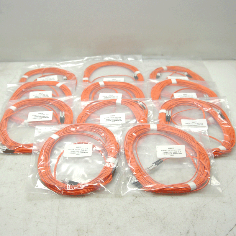 NEW (11) Anixter 949976000 Duplex Fiber Optic Cable LC/LC 10 Meter 62.