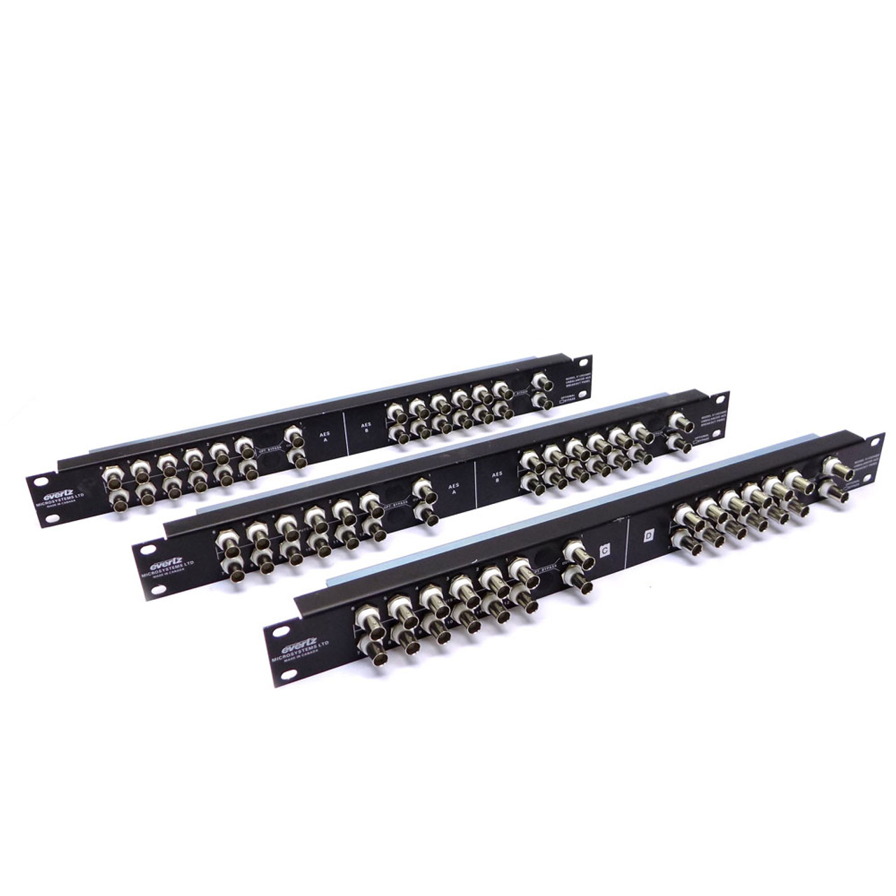 Evertz X1202ABO 12 x 2 BNC I/O Unbalanced AES Breakout Panel (3)