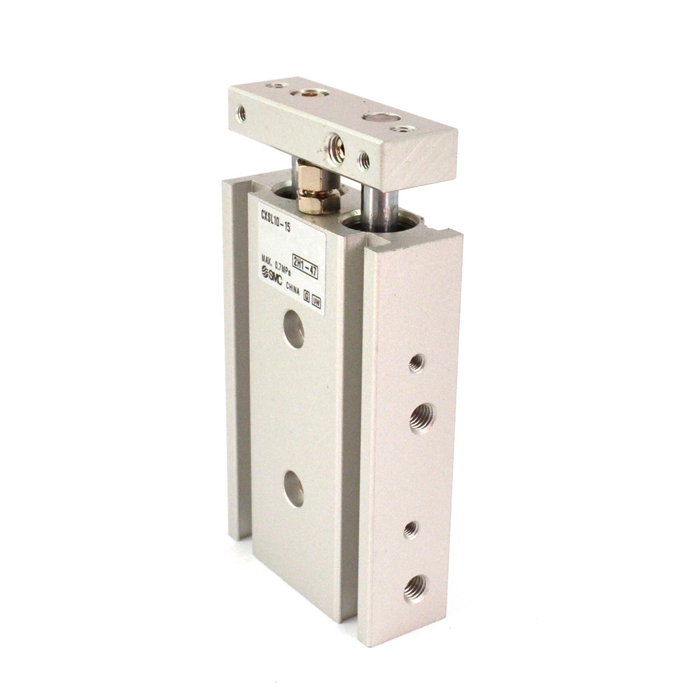 SMC CXSL10-15 10mm Bore 15mm Stroke Dual-Rod Guide Cylinder