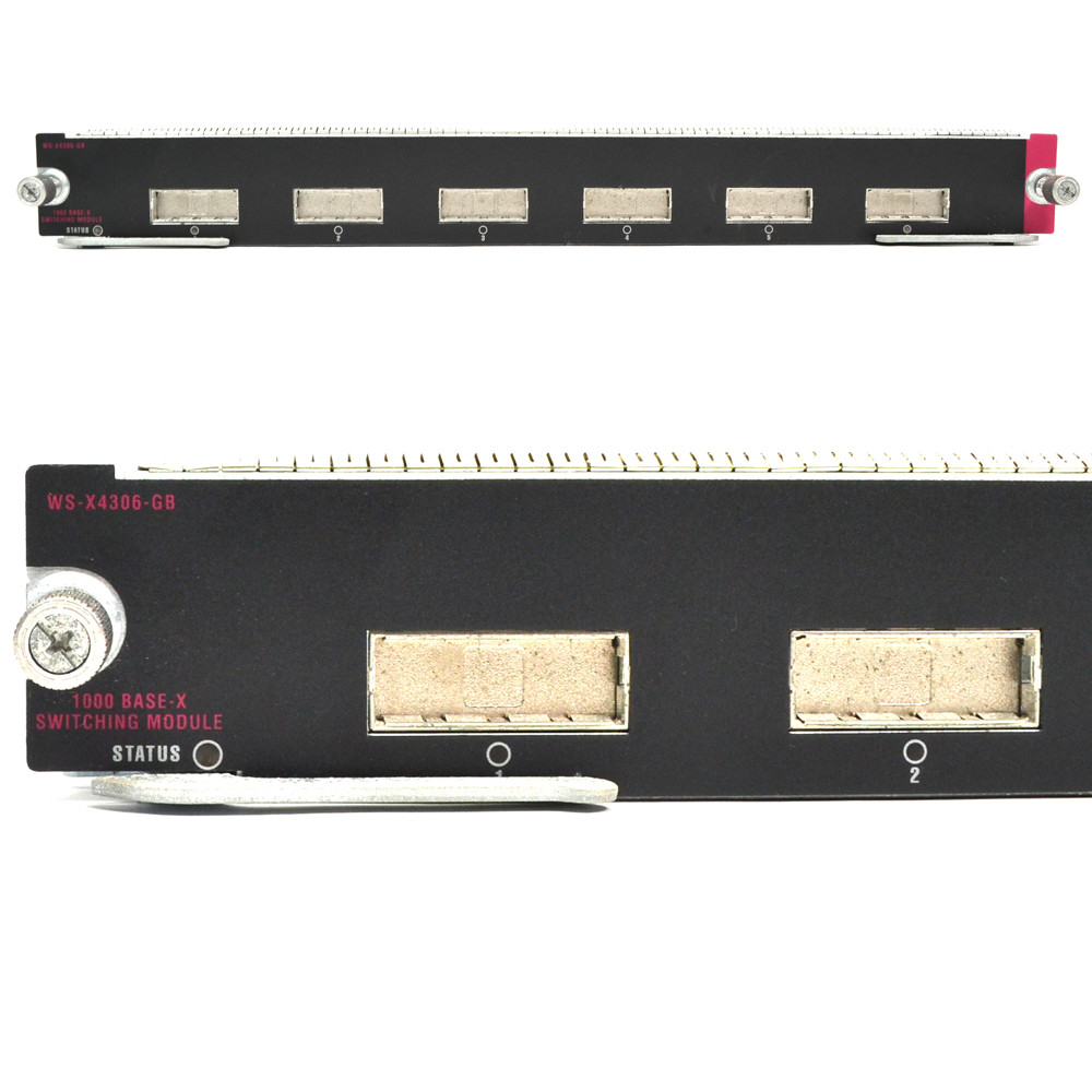 Cisco WS-X4306-GB Catalyst 6-Port 1000BASE-T GBIC Switching Module