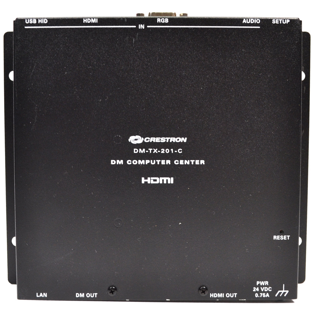Crestron DM-TX-201-C デジタルメディア送信機 Crestron DM-TX-201-C DigitalMedia 8G Copper Transmitter 201 - Lot