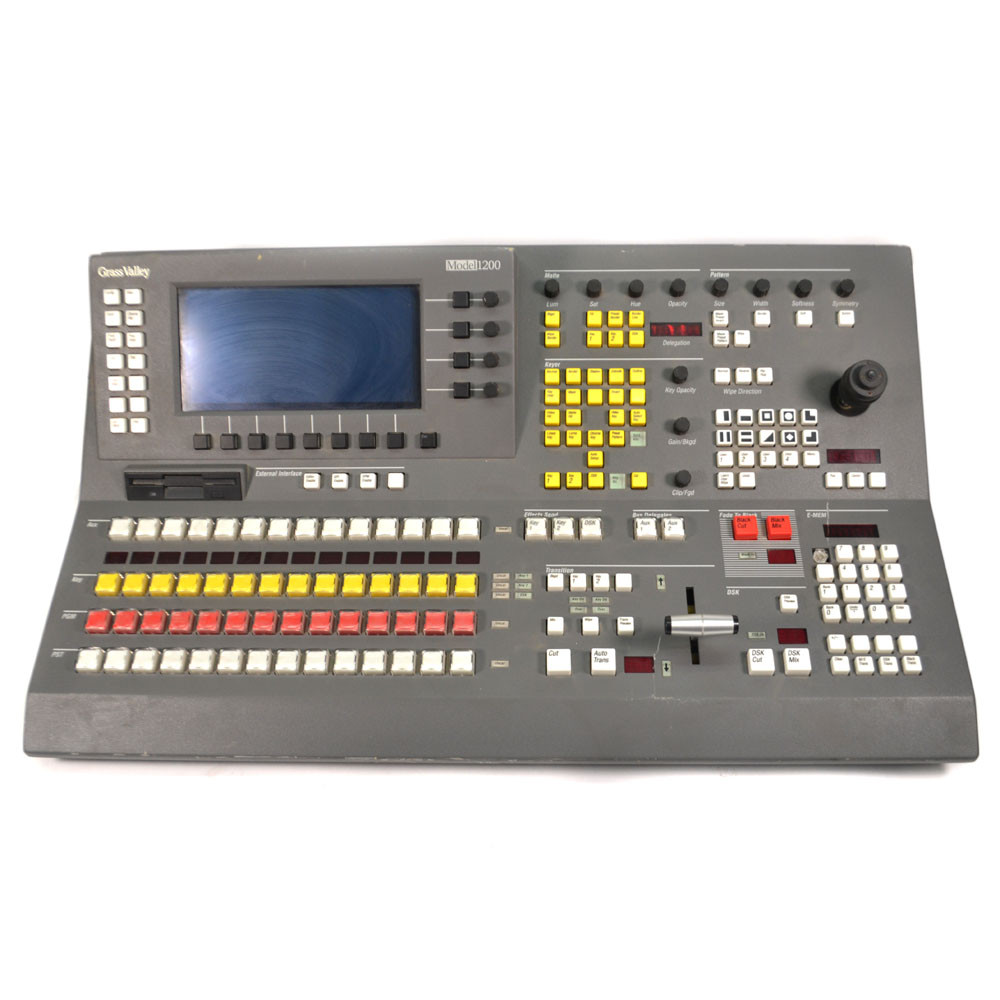 Grass Valley Model 1200 Analog Switcher Console - Parts