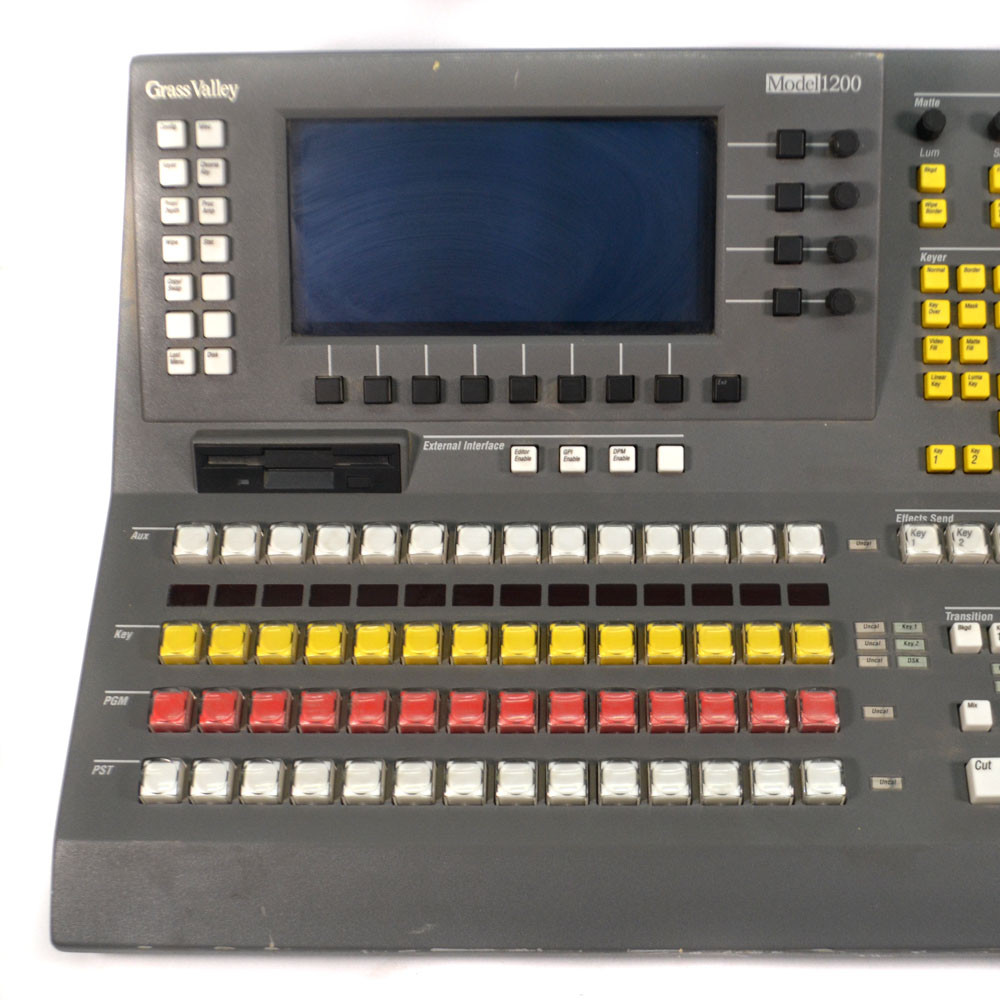 Grass Valley Model 1200 Analog Switcher Console - Parts