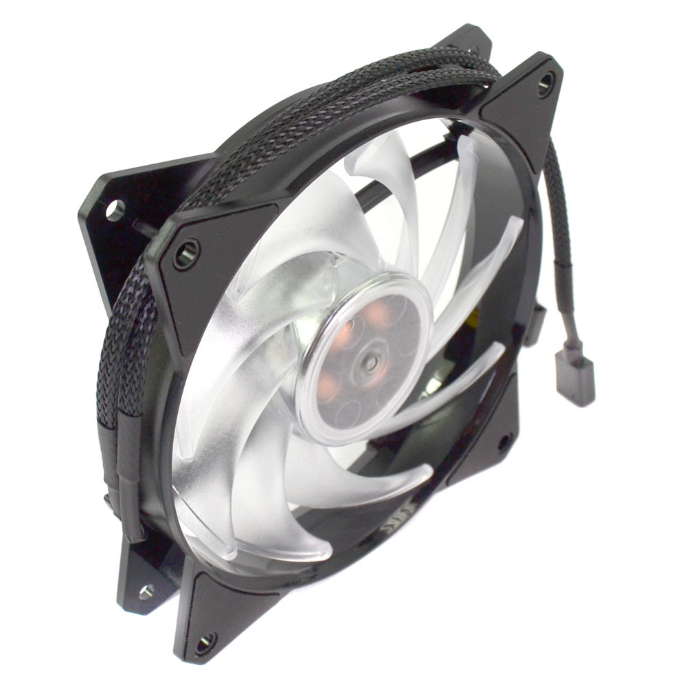 Cooler Master MasterFan 120AB RGB LED 120mm Silent PC Computer