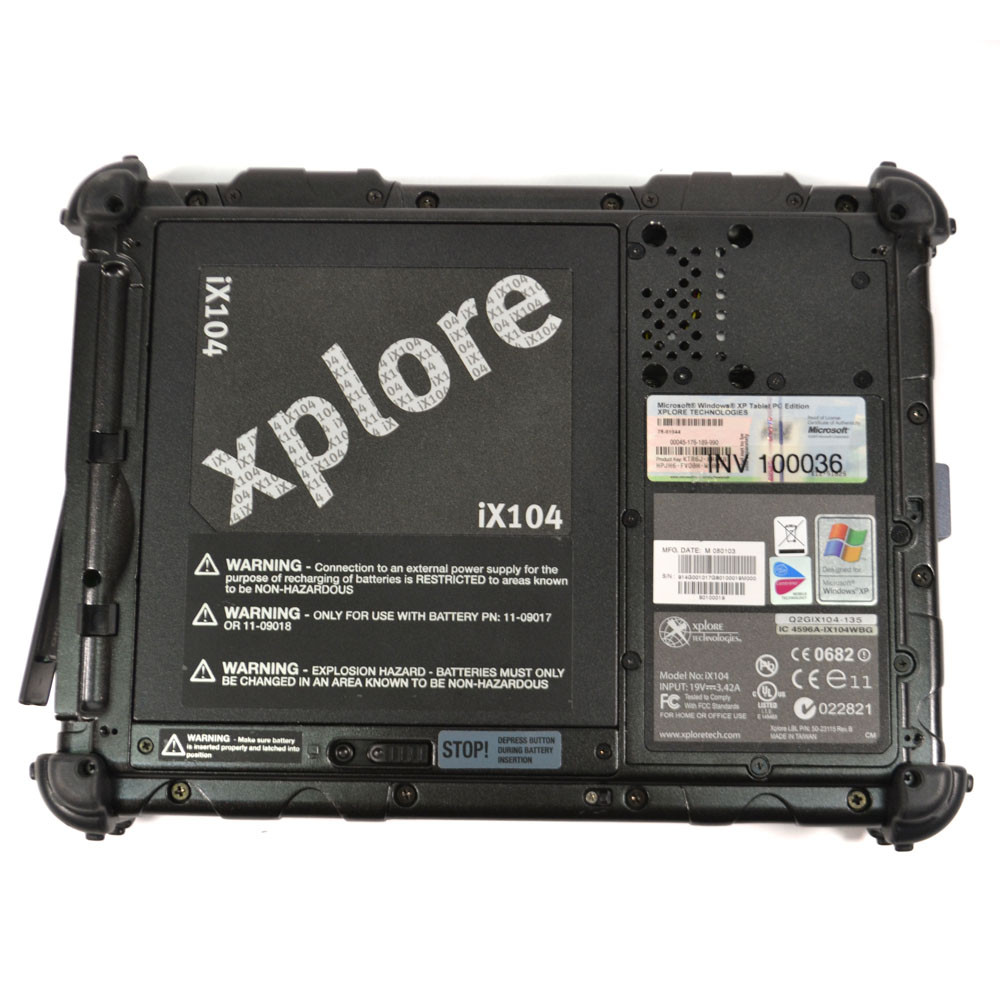 Xplore iX104C3 Rugged Tablet PC Intel Pentium Processor