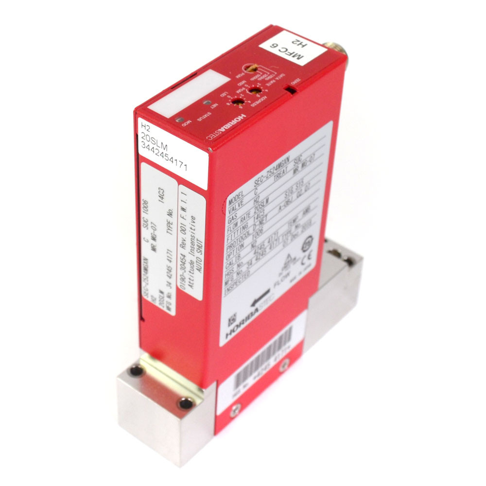 Horiba Stec SEC-Z524MGXN Mass Flow Controller MFC H2 20SLM C-Seal