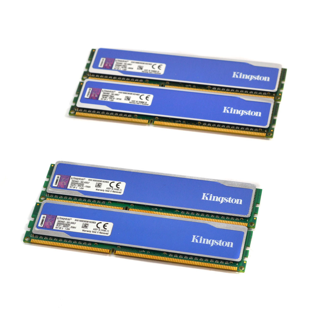 Kingston KHX1600C9D3B1K2 Hyperx BLU 4GB DDR3 1600MHz (4)