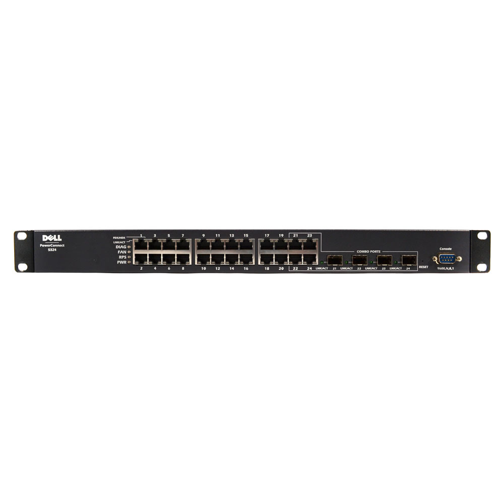 Switch Dell PowerConnect 5324 – 24 Ports Gigabit – Matériel Réseau Occasion