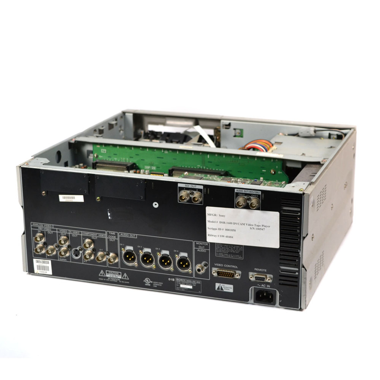 Sony HDV/DVCAM/DV 録音ユニット Sony HDV VTR - HDV / DVCam / DV - Compact - Sony HVR-M25U