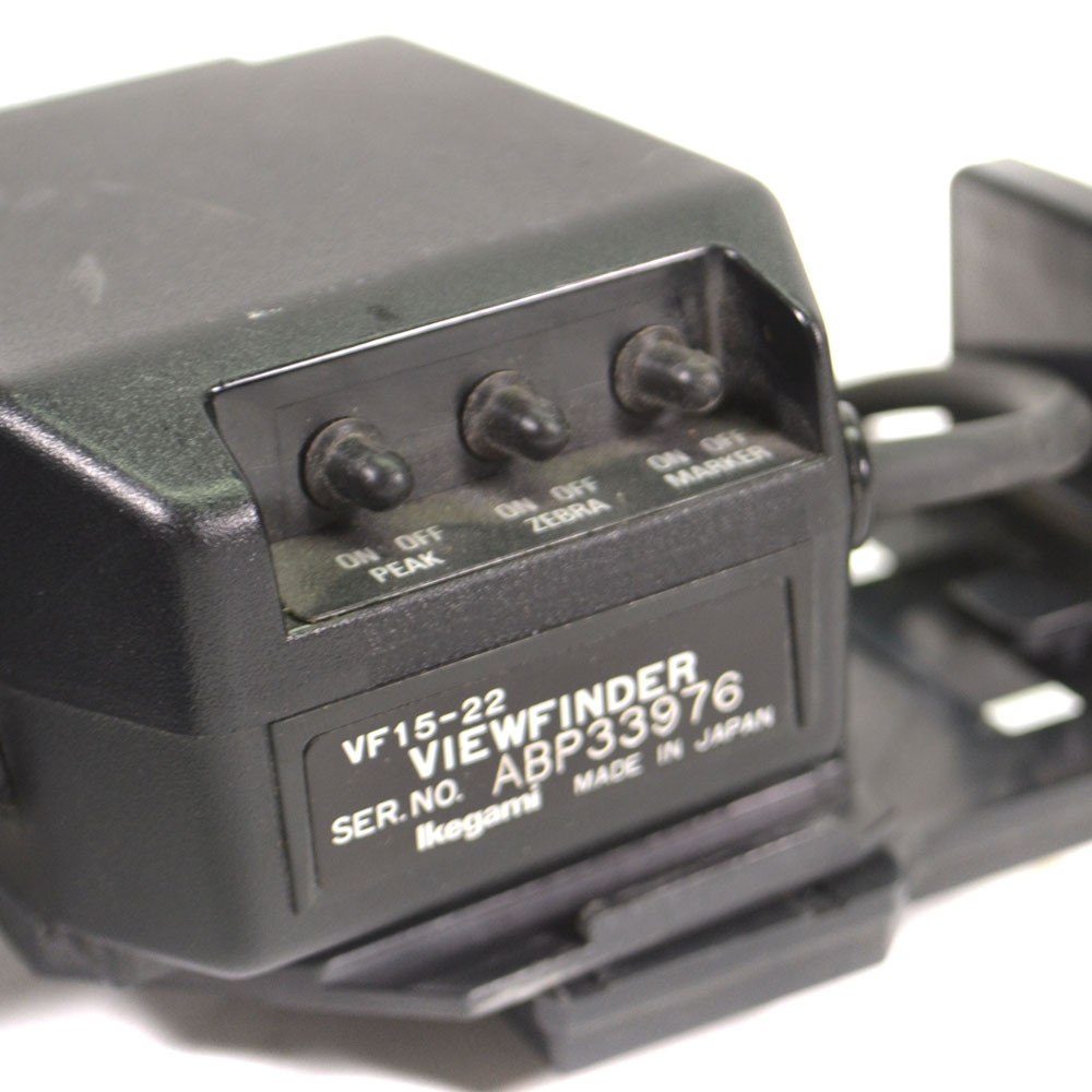 Ikegami VF15-22 Professional CRT Viewfinder For TV Broadcasting
