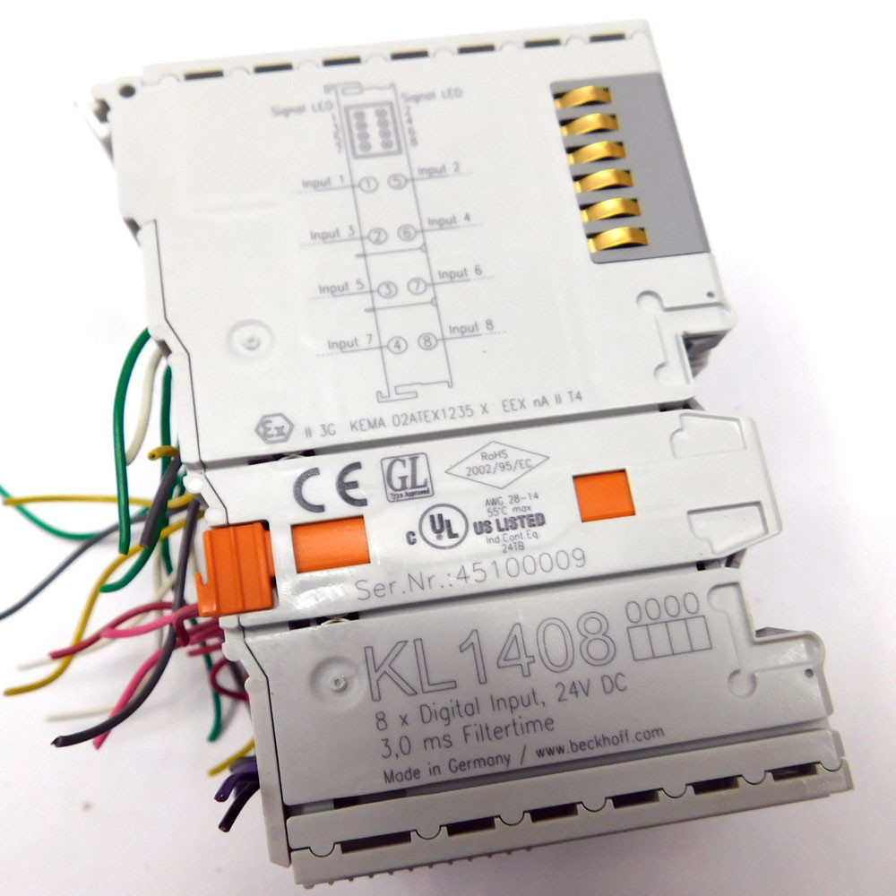 Beckhoff KL1408 8-Channel Digital Input Bus Terminal Modules 24VDC (5)