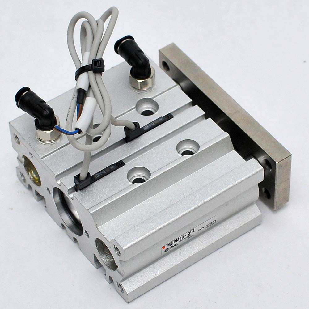 SMC MGPM20-20Z Linear Slide Dual Guide Rod Air Cylinder 30mm