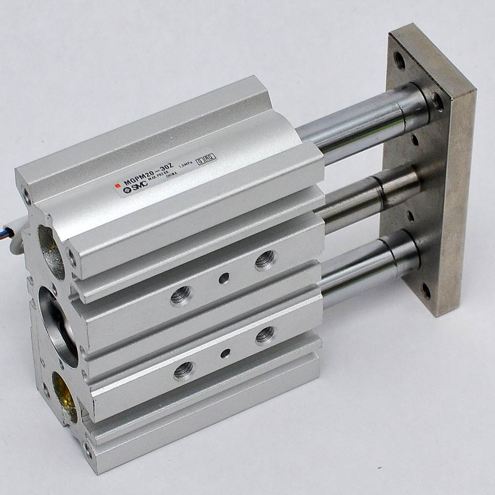 SMC MGPM20-20Z Linear Slide Dual Guide Rod Air Cylinder 30mm