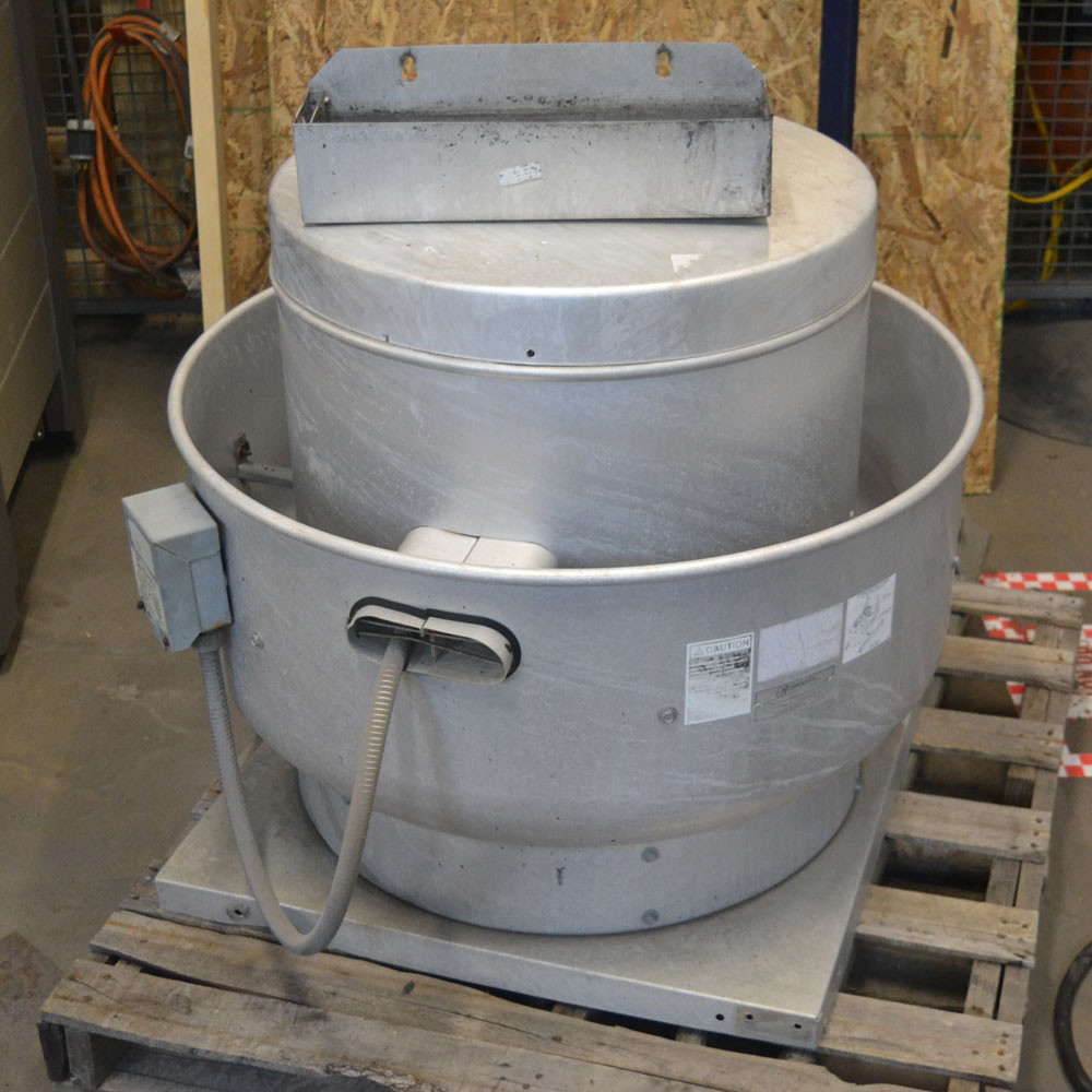 Greenheck CUBE-180HP-15-6 Centrifugal Upblast Exhaust Fan 208-230