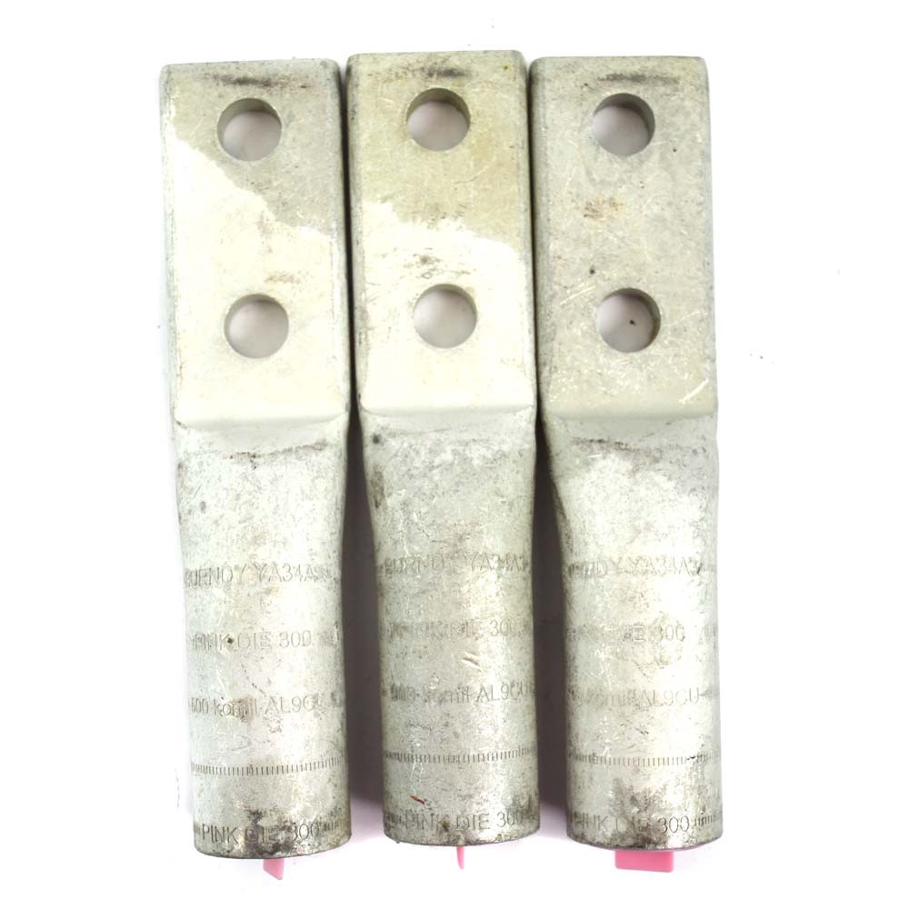 Burndy YA34A3 500MCM ALCU 2-HOLE Compression Cable Lug (3)
