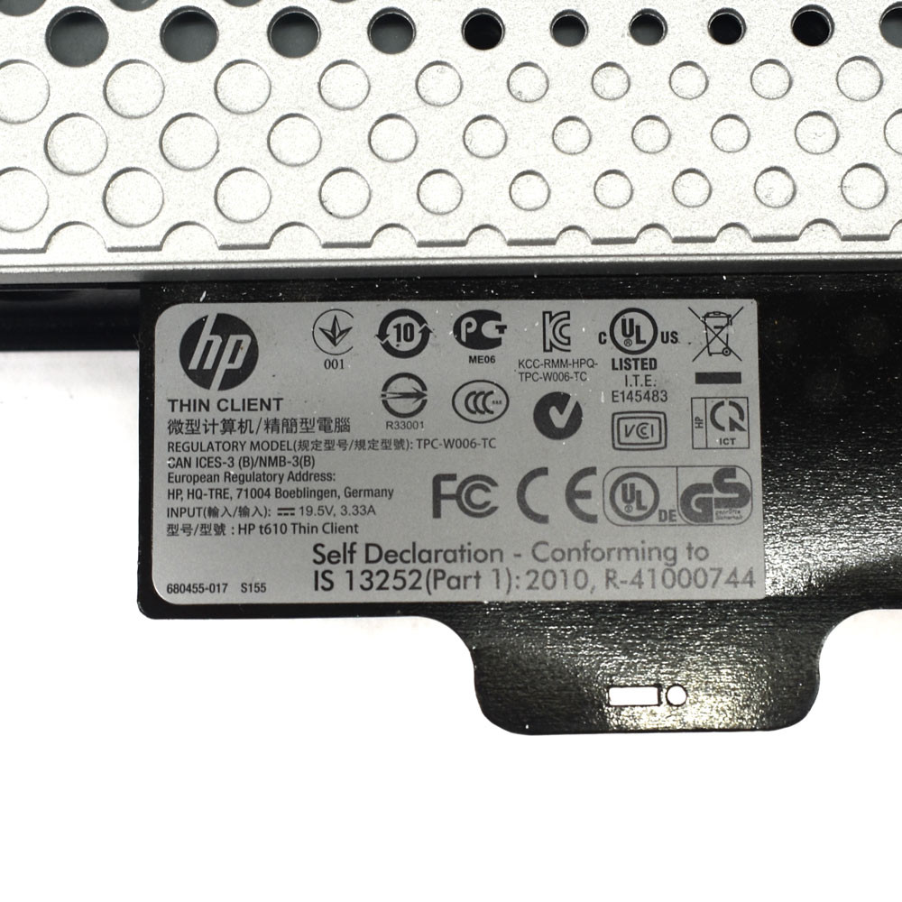 ワークステーション HP t610 Thin Client HP Flexible t610 - Thin client | Overview, Specs, Details | SHI