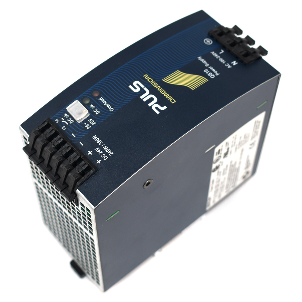 PULS QS10.241 DIN Rail Power Supply OUT: 1PH 24VDC 10A IN: 100