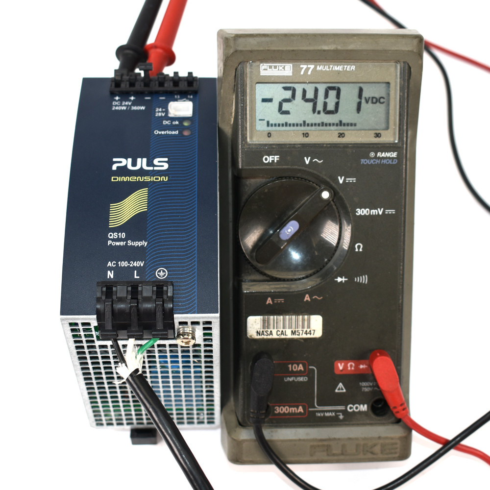 PULS QS10.241 電源ユニット PULS QS10.241 DIN Rail Power Supply OUT: 1PH 24VDC 10A IN: 100